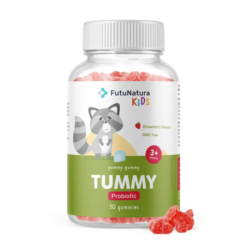 FutuNatura | TUMMY - Kindergummies für eine bessere Verdauung - 30 Stück