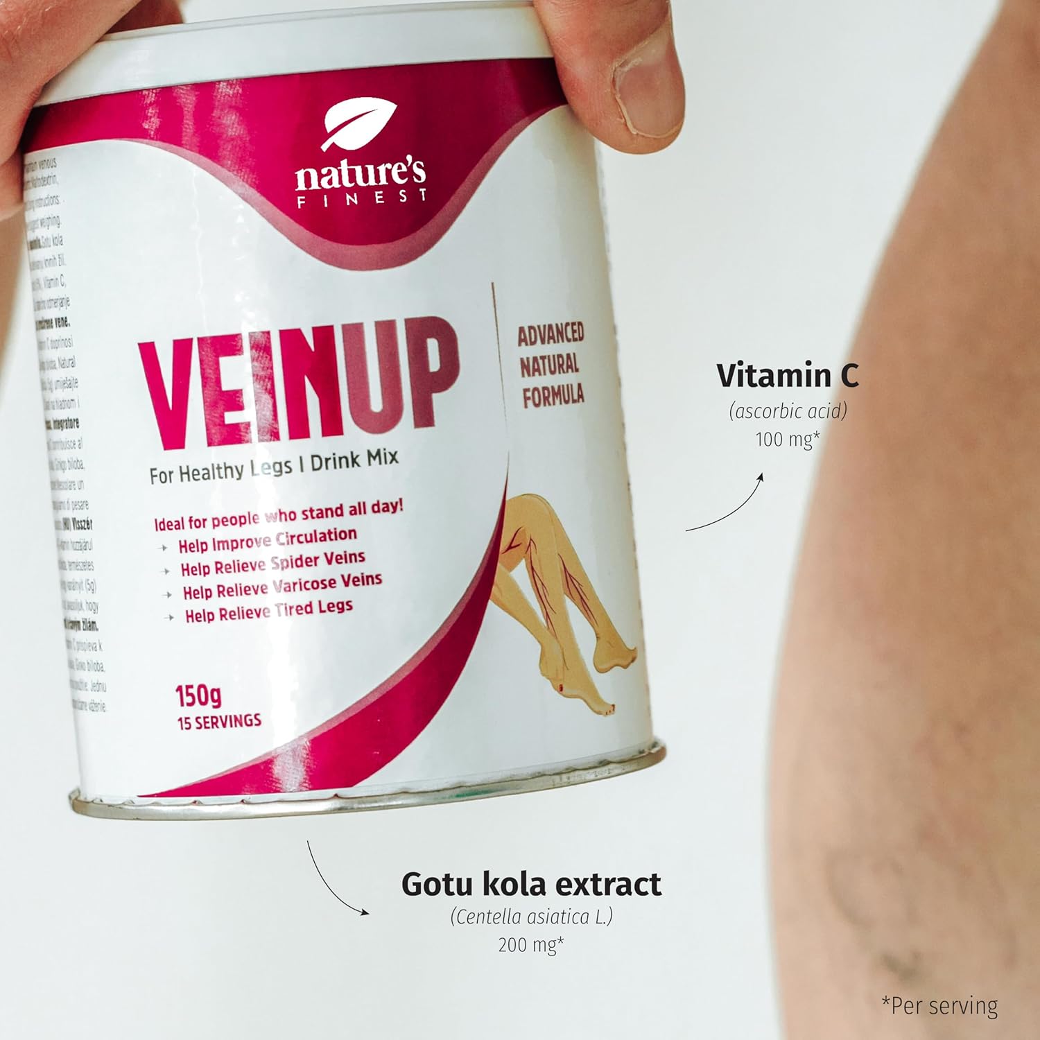 Nature's Finest I VEIN UP - Krampfadern beseitigen