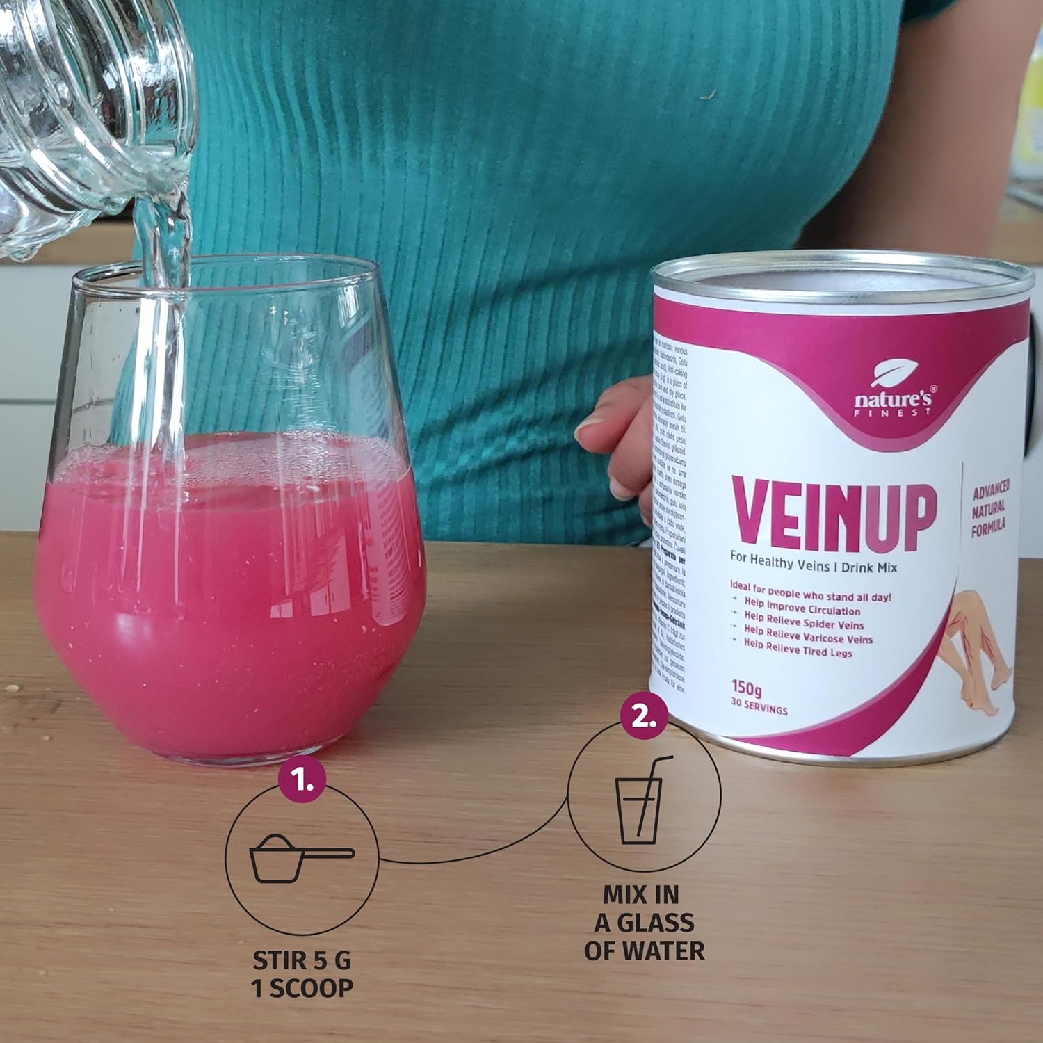 Nature's Finest I VEIN UP - Krampfadern beseitigen