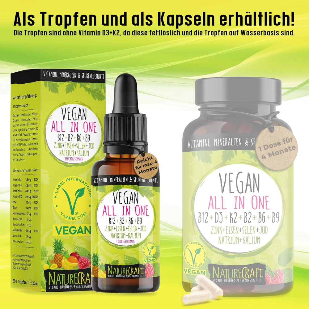 NatureCraft | Vegan All-in-One Tropfen - 20ml