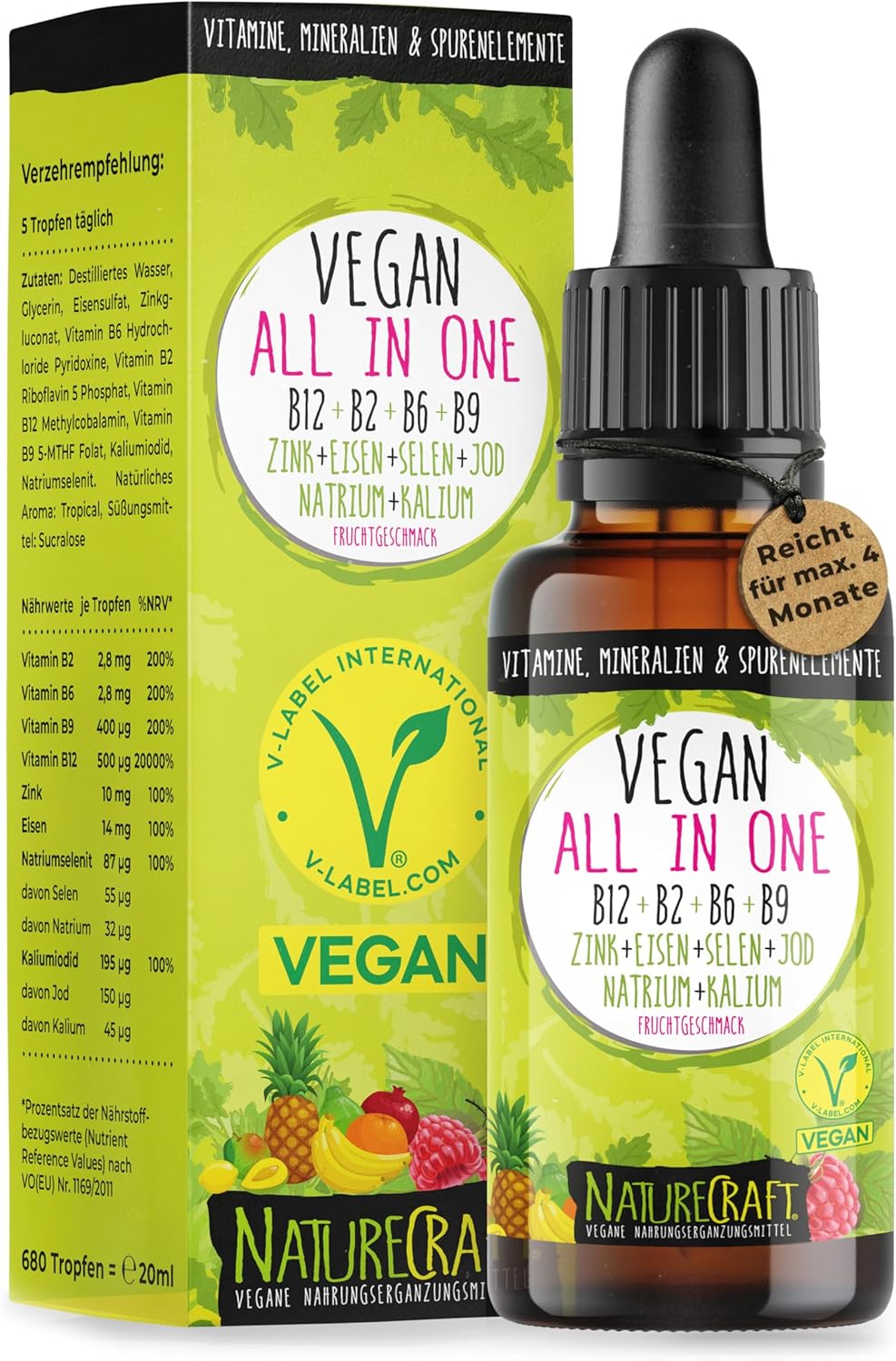 NatureCraft | Vegan All-in-One Tropfen - 20ml