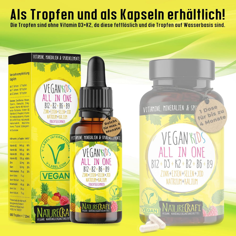 NatureCraft | Vegan Kids All-in-One Tropfen - 20ml