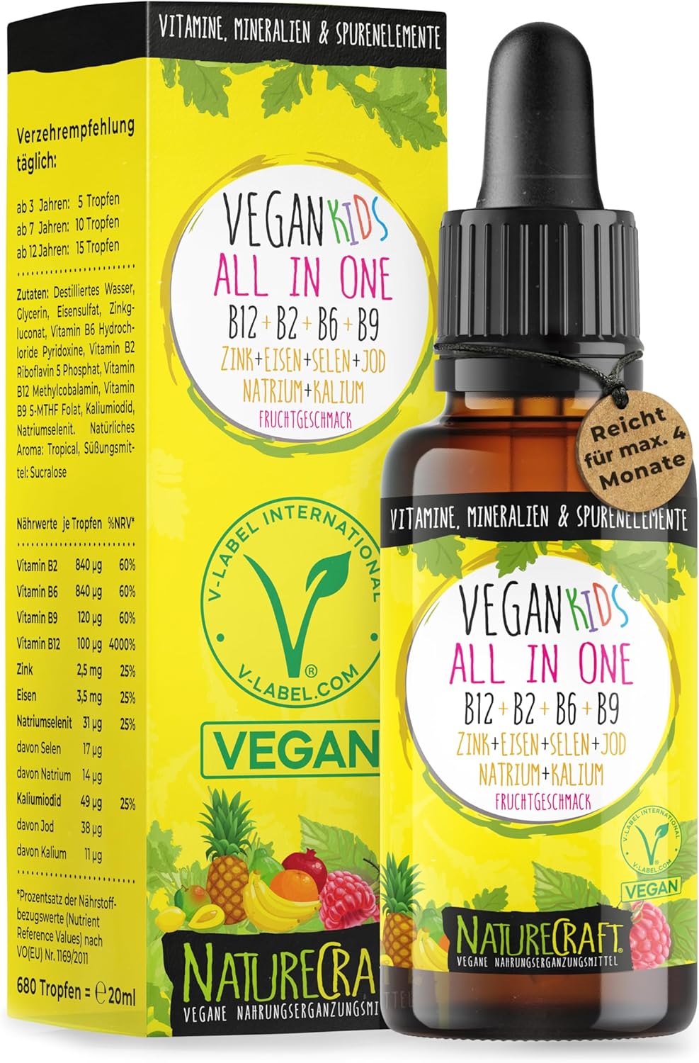 NatureCraft | Vegan Kids All-in-One Tropfen - 20ml