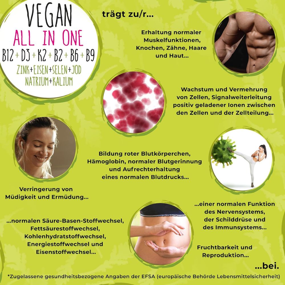 NatureCraft | Vegan All-In-One - 120 kapseln