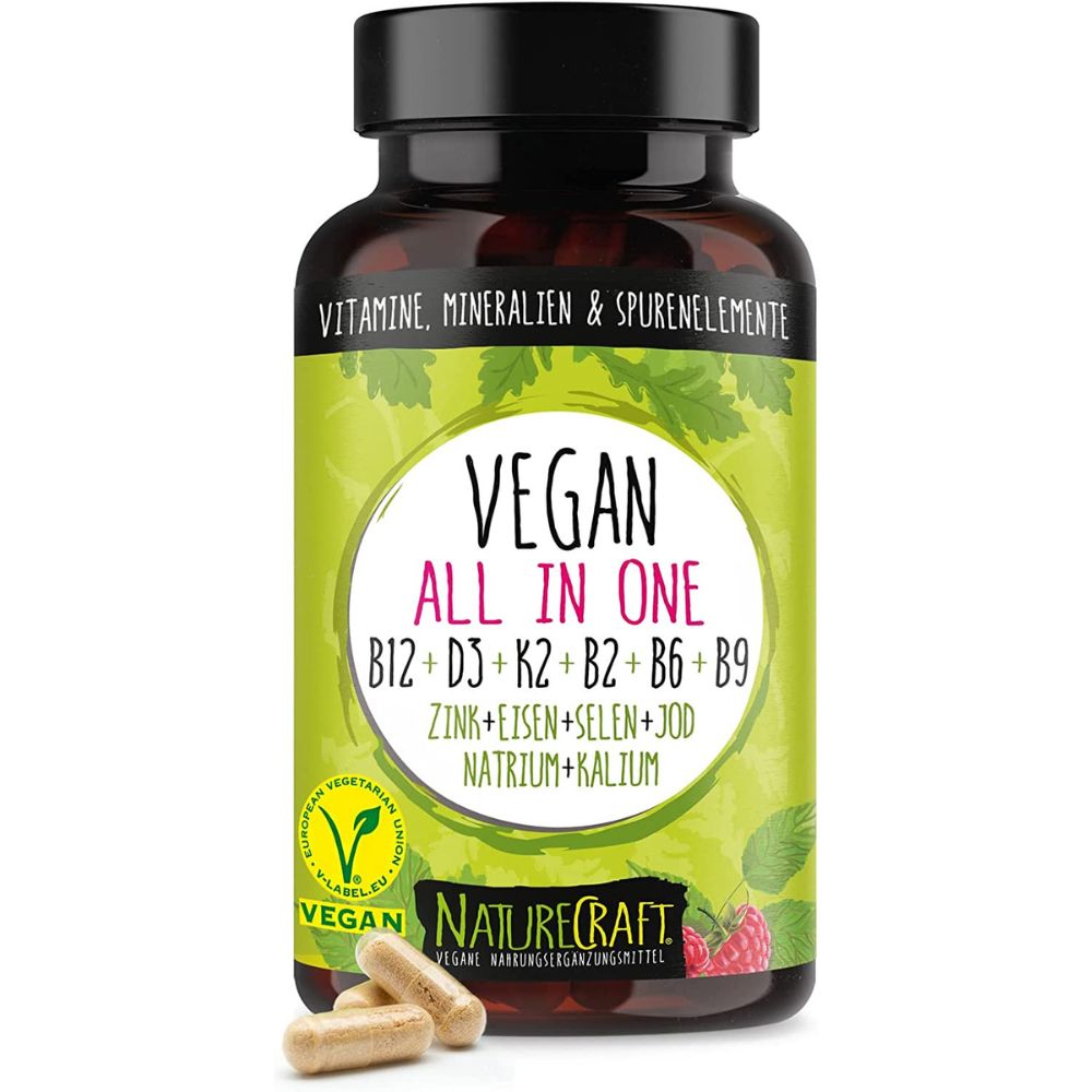 NatureCraft | Vegan All-In-One - 120 kapseln