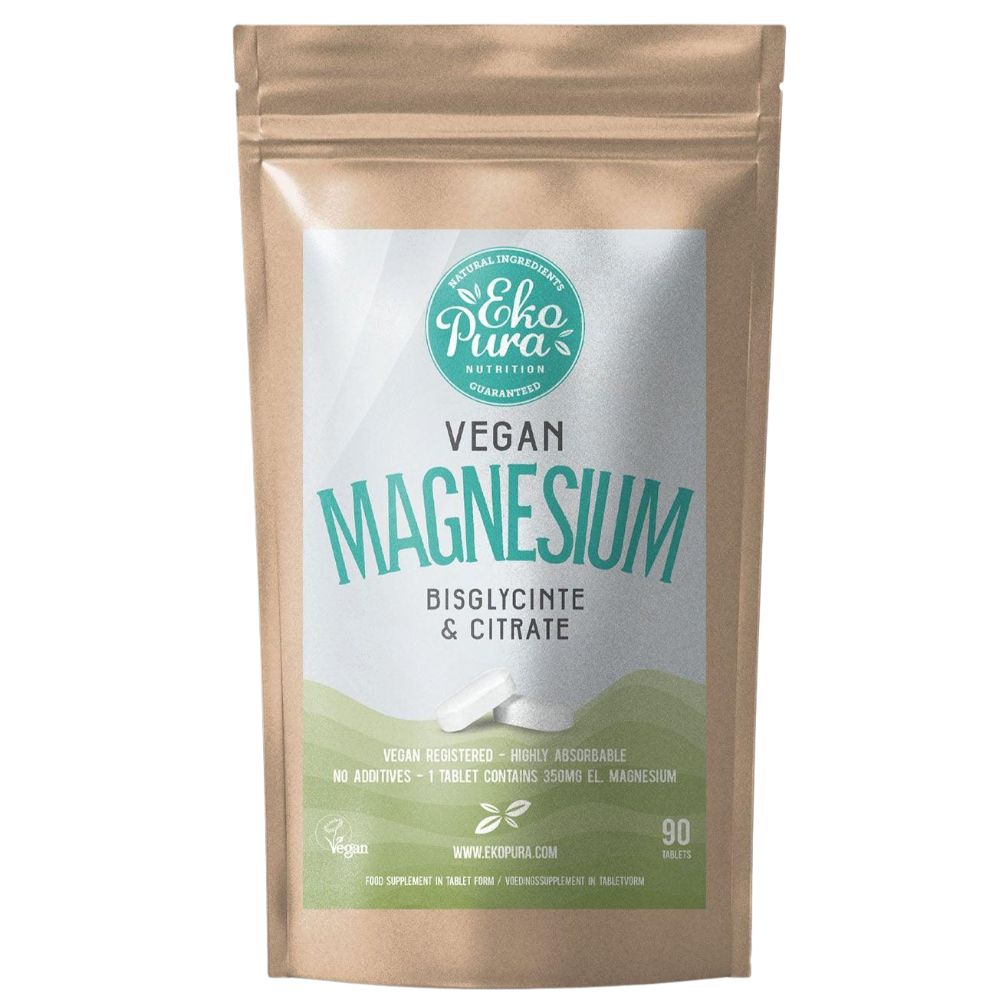 Ekopura Nutrition | Vegan Magnesium - 90 Tabletten