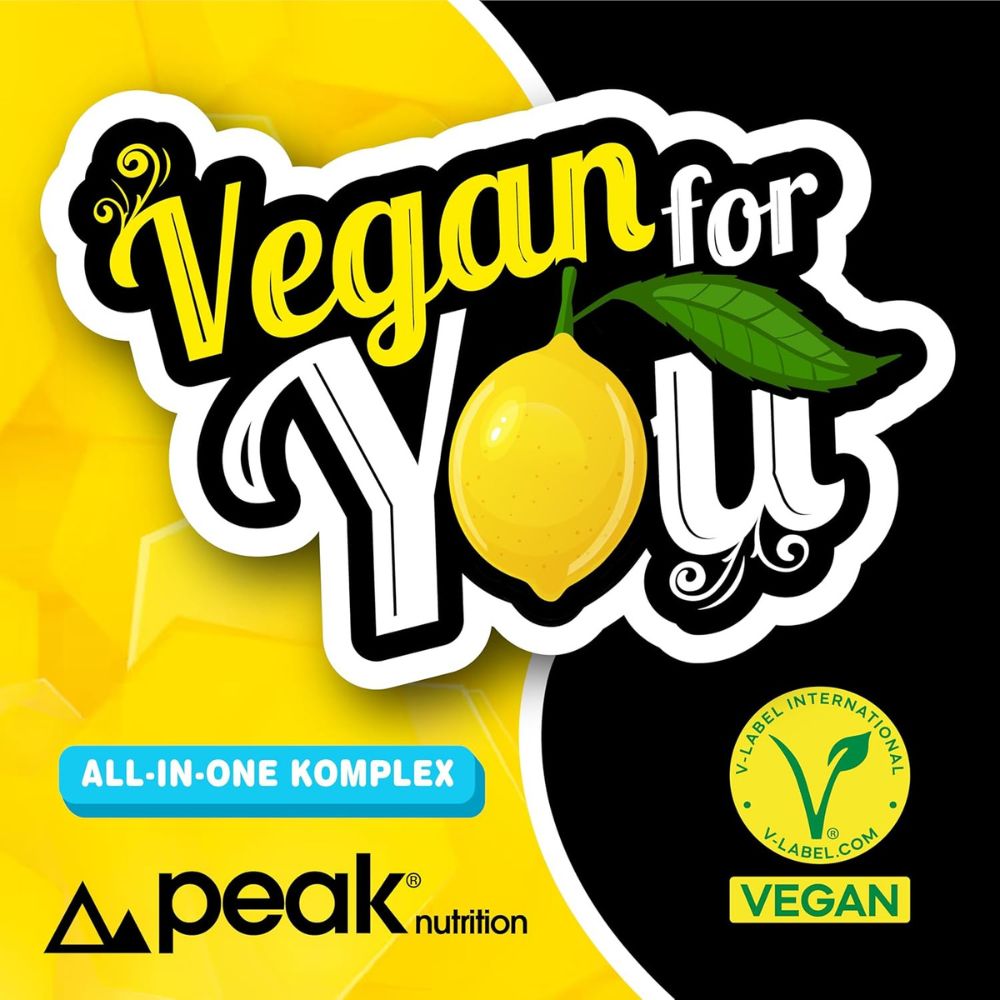 peak nutrition | Vegan for You Multivitamin All-in-One für Erwachsene - 120 Kapseln