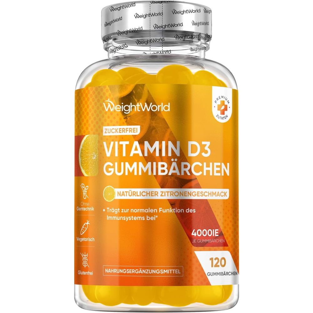 WeightWorld | Vitamin D3 4000 IE Gummibärchen
