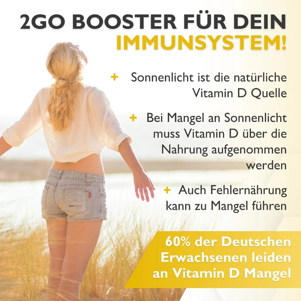 Code Vital | Vitamin D3+K2 Immun Spray - Für dein IMMUNSYSTEM