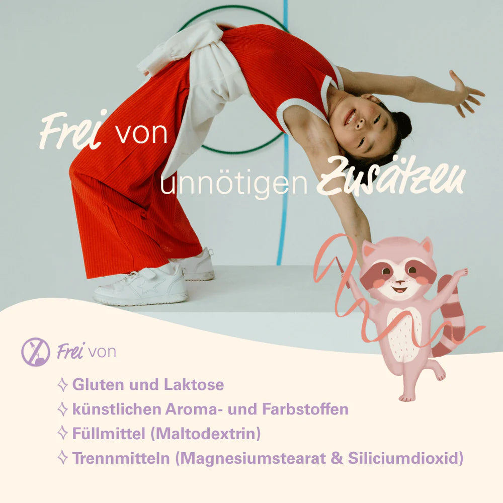 WOWTAMINS | Kids Probio mit 9 Bakterienstämmen - 30 zuckerfreie Sticks