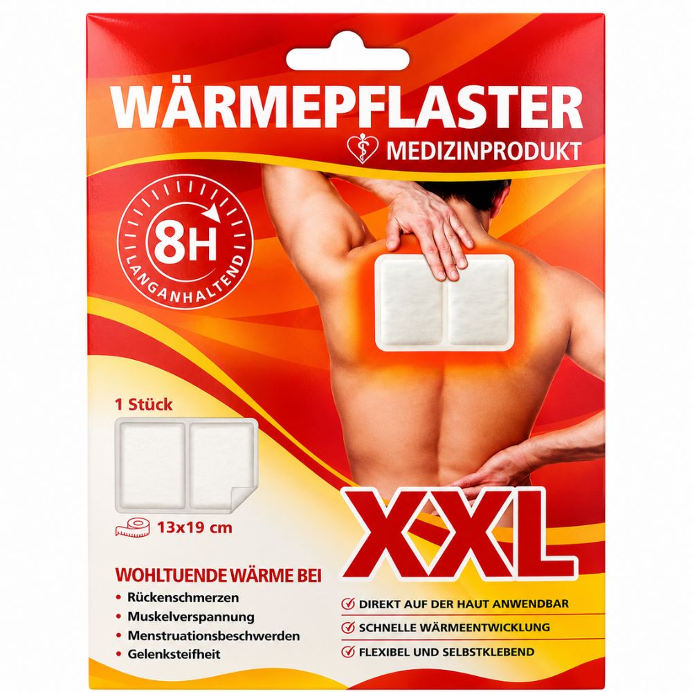 Figo | Wärme Pflaster 19x13cm XXL - 1 Stück