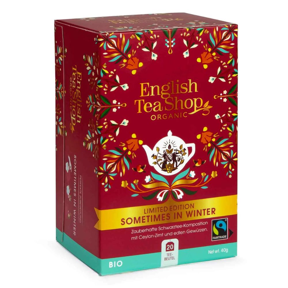 English Tea Shop | Wintertee "Sometimes in Winter" - 20 Teebeutel