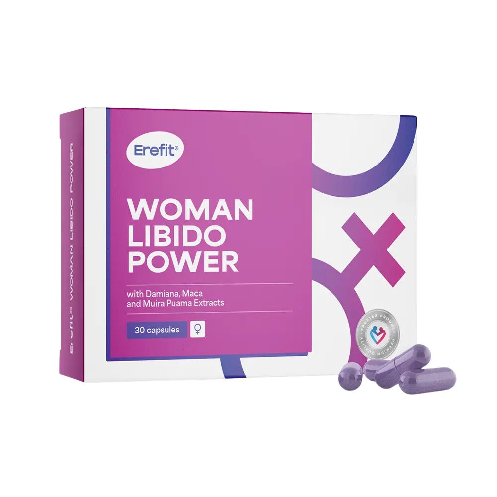 Erefit® | Woman Complex Libido Power für Frauen und ihr sexuelles Wohlbefinden - 30 Kapseln