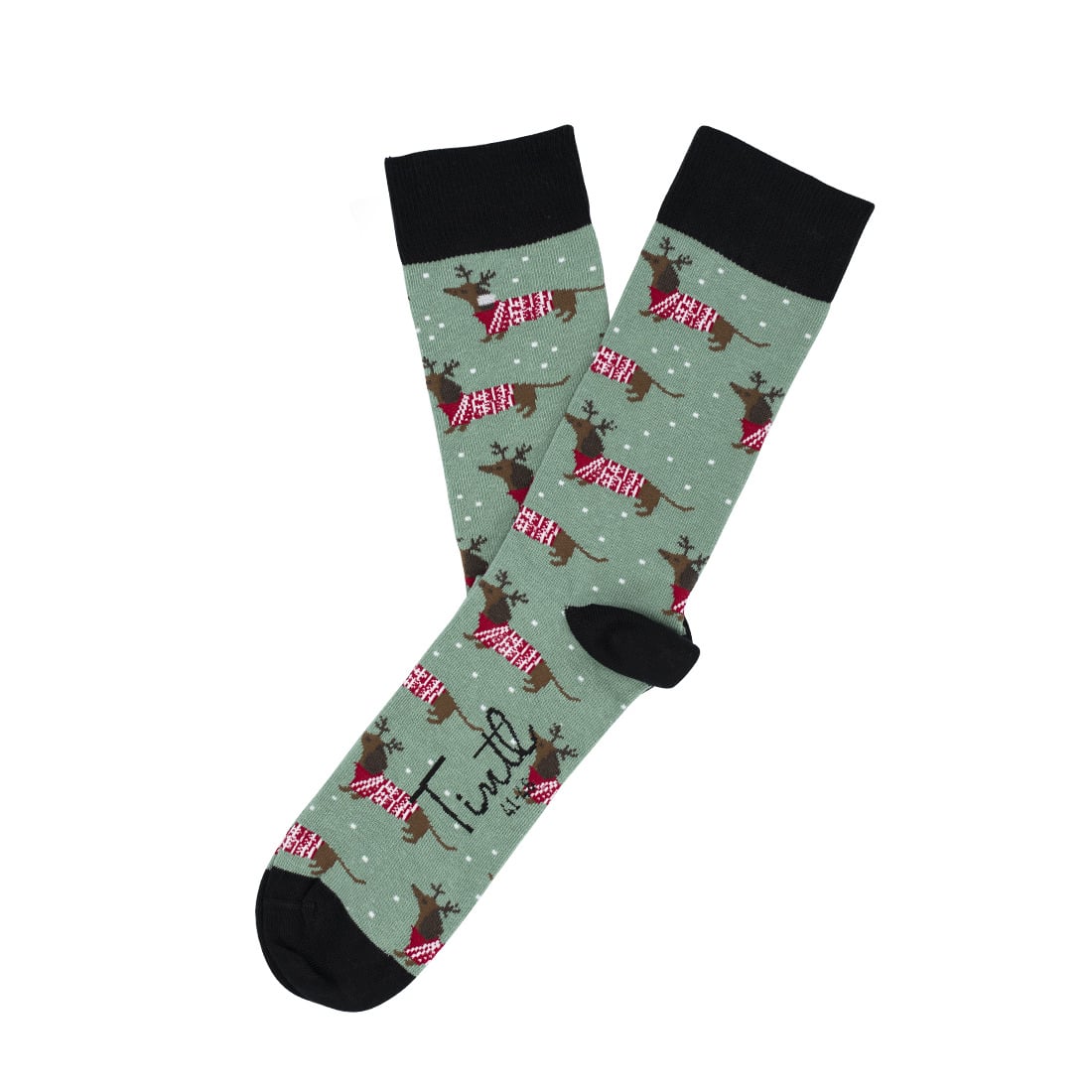 X-Mas Dachshund I Crazy Socks I Aktion