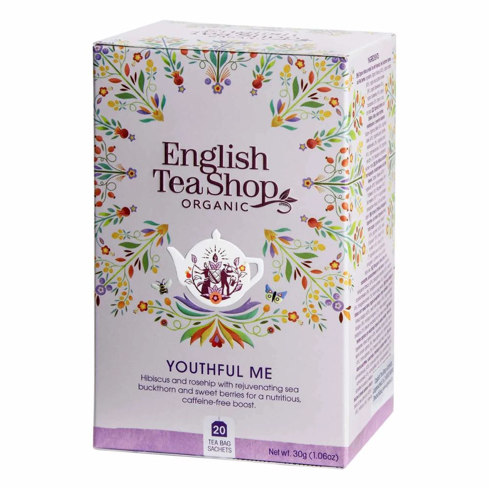 English Tea Shop | Youthful Me BIO Wellness-Tee - 20 Teebeutel