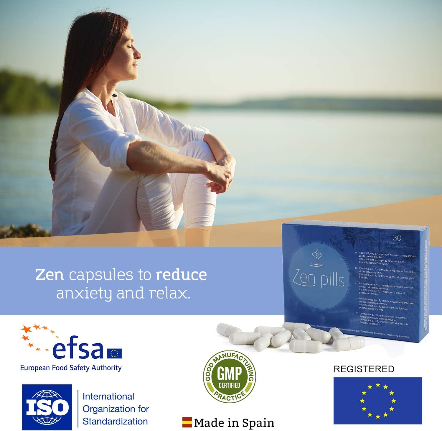 500Cosmetics | Zen Pills - Tabletten gegen Stress und Angstzustände