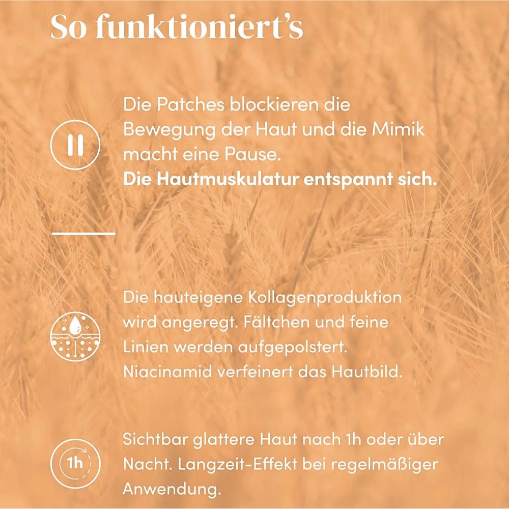 APRICOT I Zornesfalten Pads "it's a skin-vestment" mit Niacinamid – 100 Stück