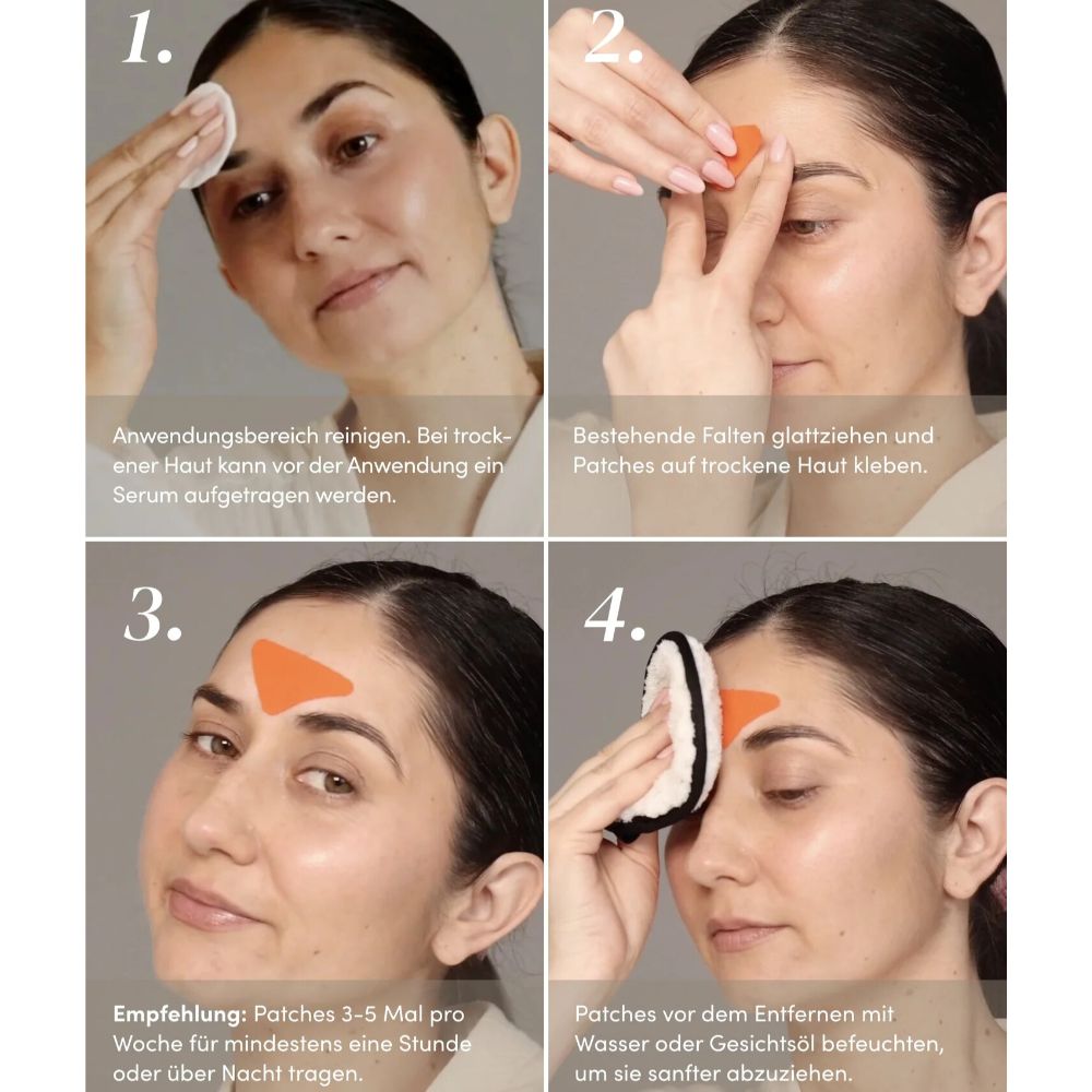 APRICOT I Zornesfalten Pads "it's a skin-vestment" mit Niacinamid – 100 Stück