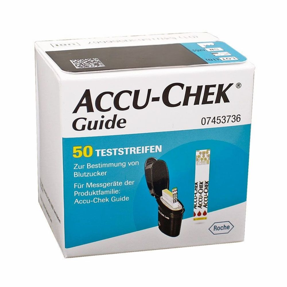 Roche | Accu-Chek Guide Blutzucker Teststreifen - 50 Stück