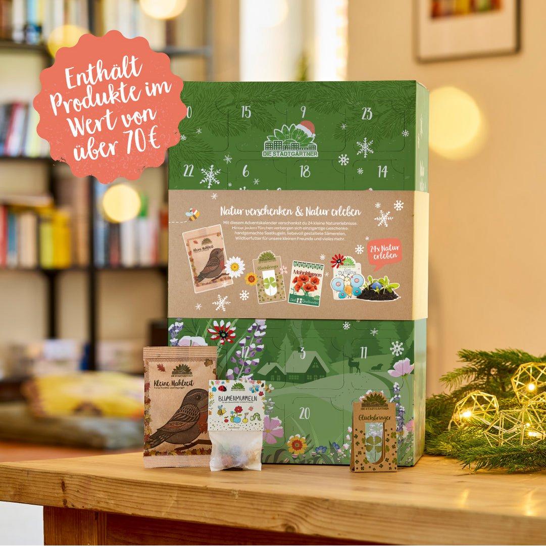 Die Stadtgärtner Adventskalender "Naturerlebnis" - Geheimtipp!