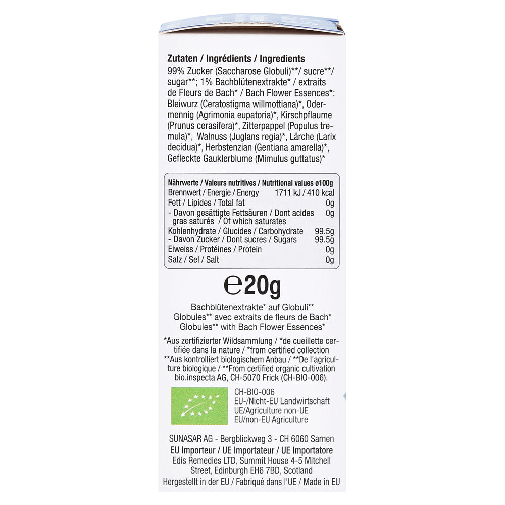 Edis Pets Angsthase Bio Bachblüten Globuli für Hunde