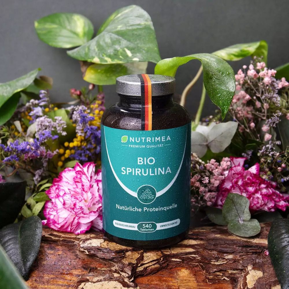 Nutrimea BIO Spirulina Presslinge - 540 Tabletten