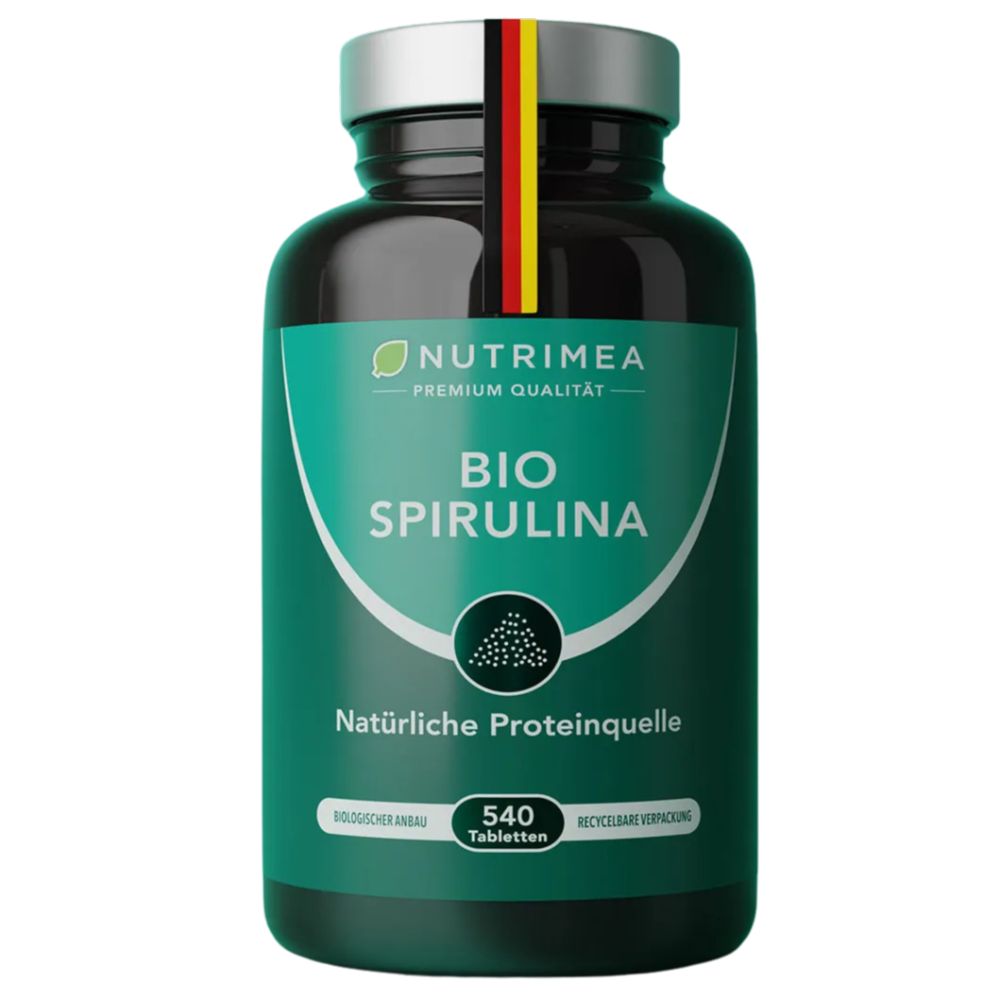 Nutrimea BIO Spirulina Presslinge - 540 Tabletten