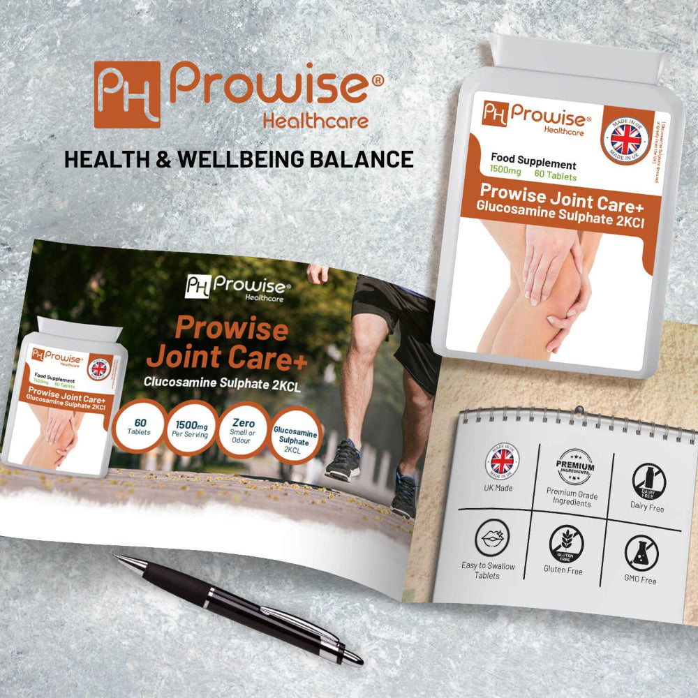 Prowise Healthcare | Joint Care+ Glucosaminsulfat 2KCL 1500 mg - 60 Tabletten