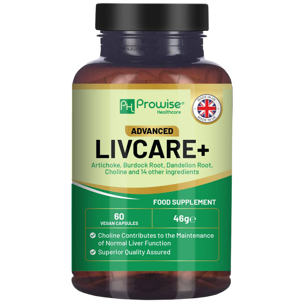 Prowise Healthcare Advanced Livcare+ Leberreinigung & Detox - 60 Kapseln