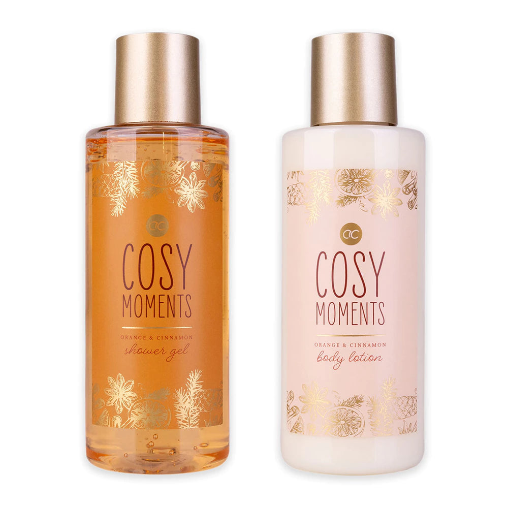 Accentra | Cosy Moments Badeset mit Orange & Zimt - 300 ml