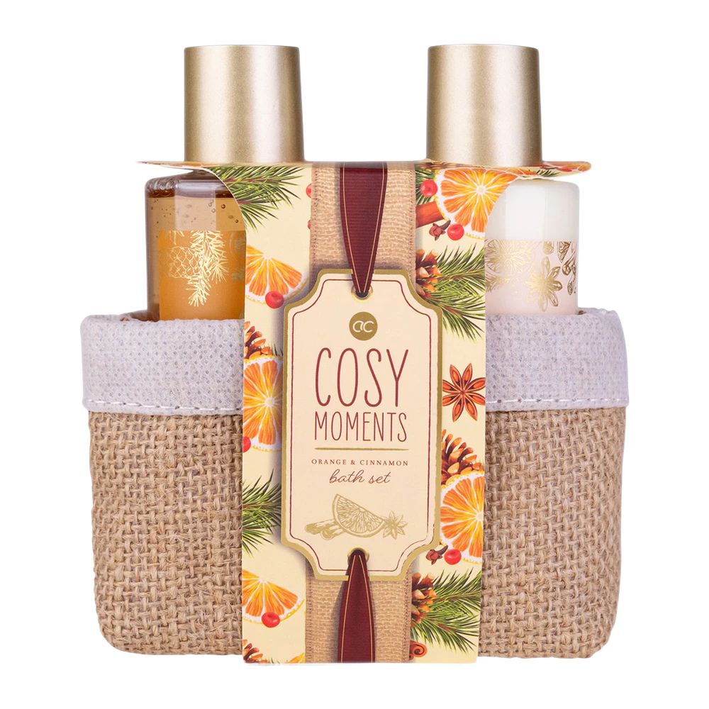 Accentra | Cosy Moments Badeset mit Orange & Zimt - 300 ml