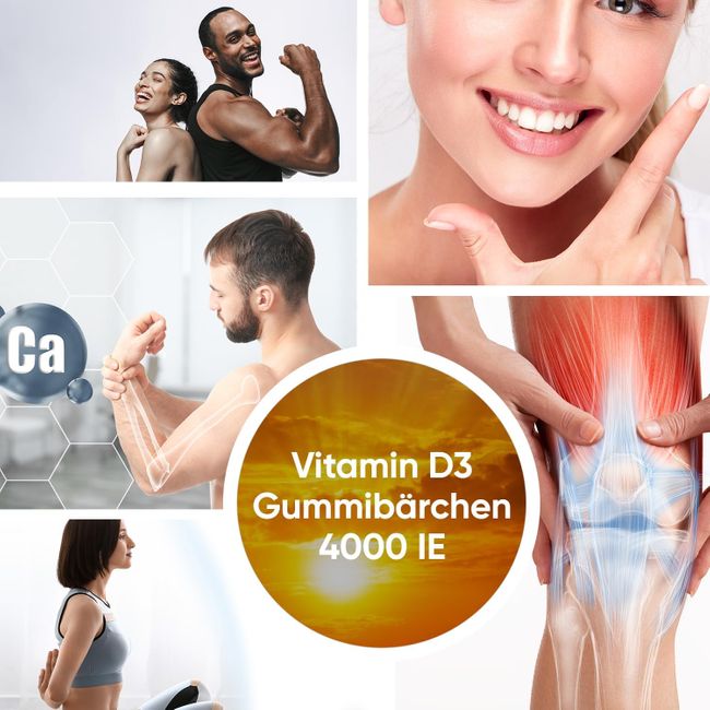WeightWorld | Vitamin D3 4000 IE Gummibärchen