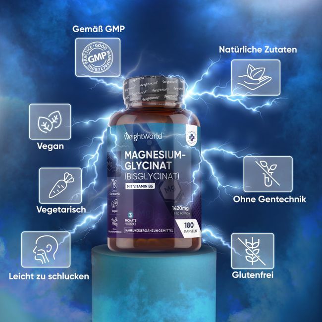 WeightWorld Magnesium Glycinat - Bisglycinat