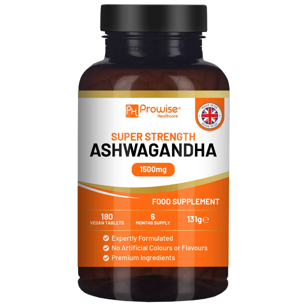 Prowise Healthcare | Ashwagandha 1500 mg - 180 vegane Tabletten