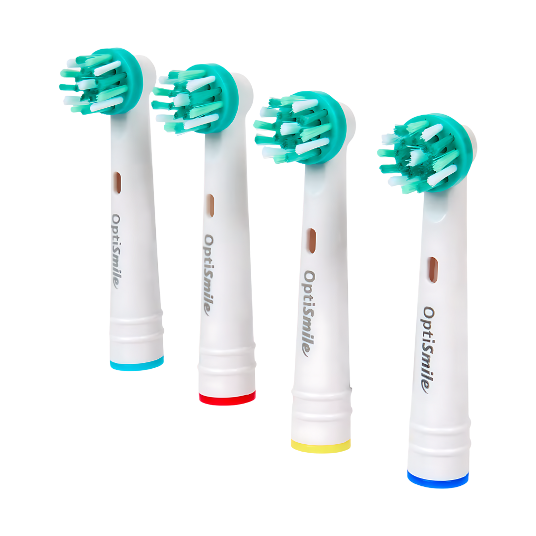 OptiSmile | X Active Aufsteckbürsten - 4er Set