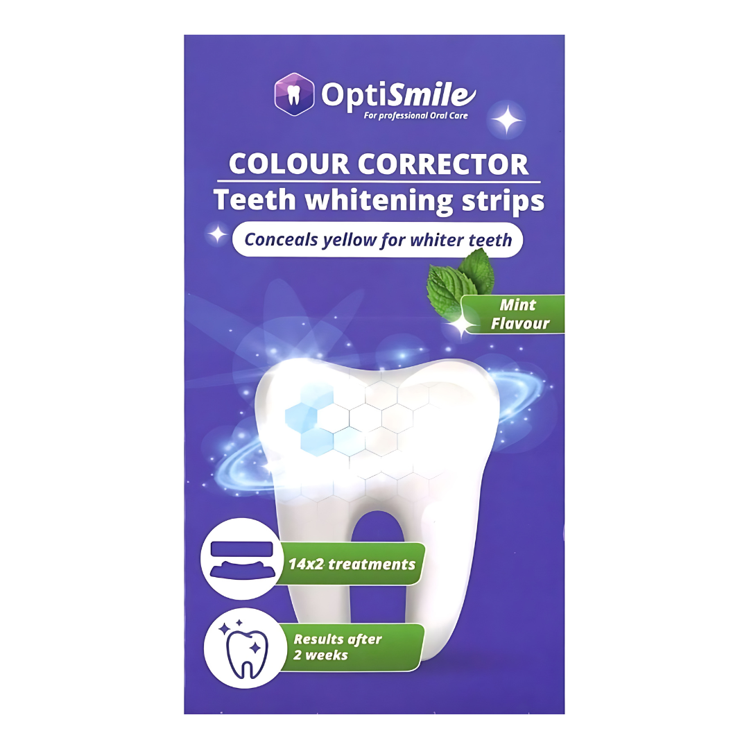 OptiSmile | Colour Corrector Zahnaufhellungsstreifen - 14x2 Behandlungen