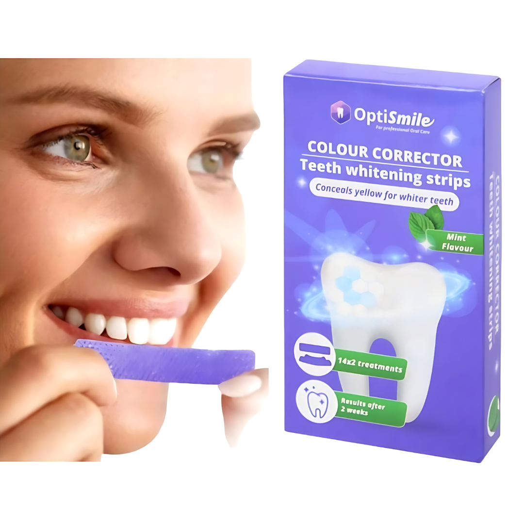 OptiSmile | Colour Corrector Zahnaufhellungsstreifen - 14x2 Behandlungen