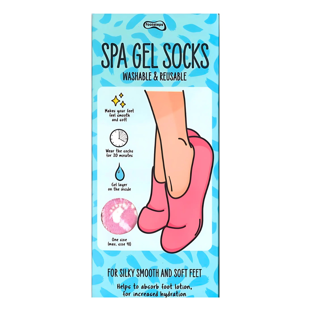 Footsteps | Spa Gel Socken - 1 Paar waschbar und wiederverwendbar