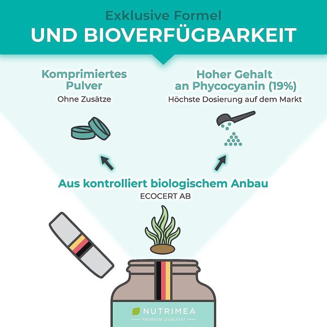Nutrimea BIO Spirulina Presslinge