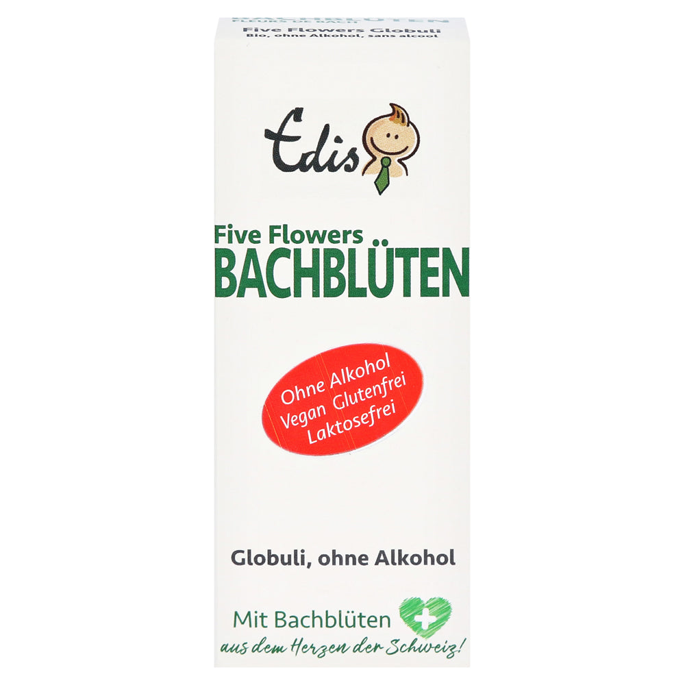 Edis Five Flowers Notfall Bio Bachblüten Globuli