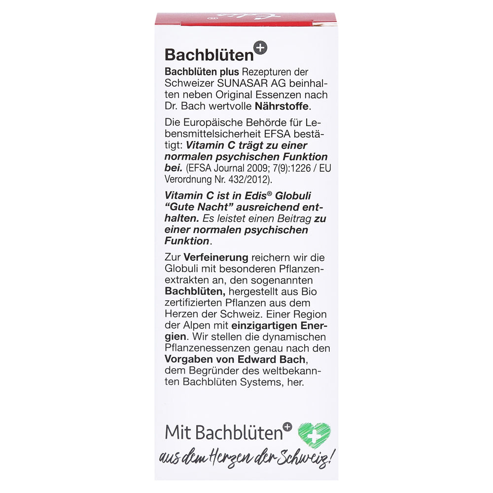 Edis Gute Nacht Bio Bachblüten Globuli
