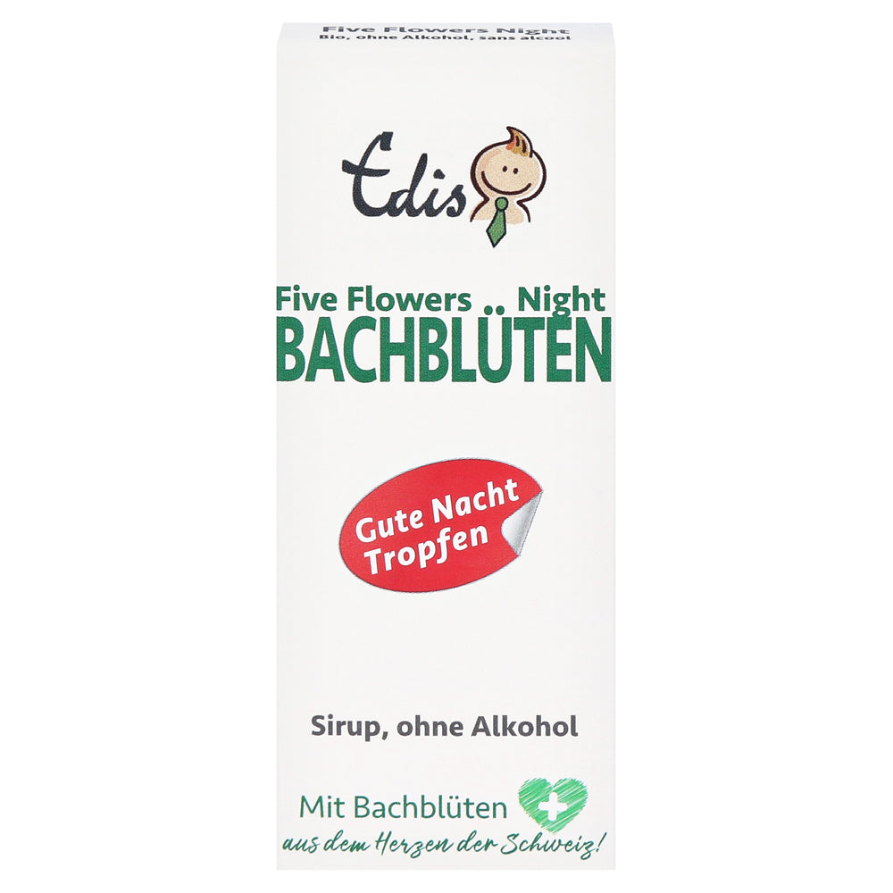 Edis Five Flowers Gute Nacht Bio Bachblüten Tropfen