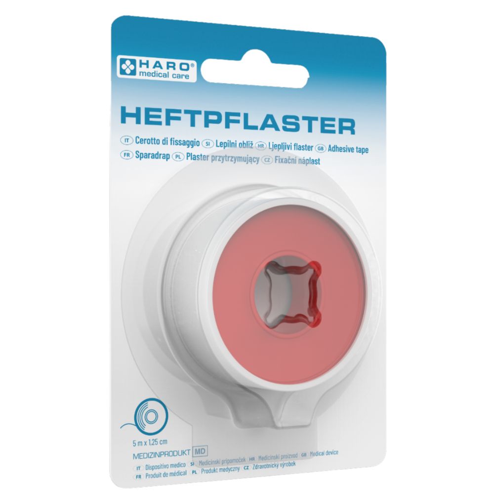 Haro | Heftpflasterrolle - 5 m x 1,25 cm