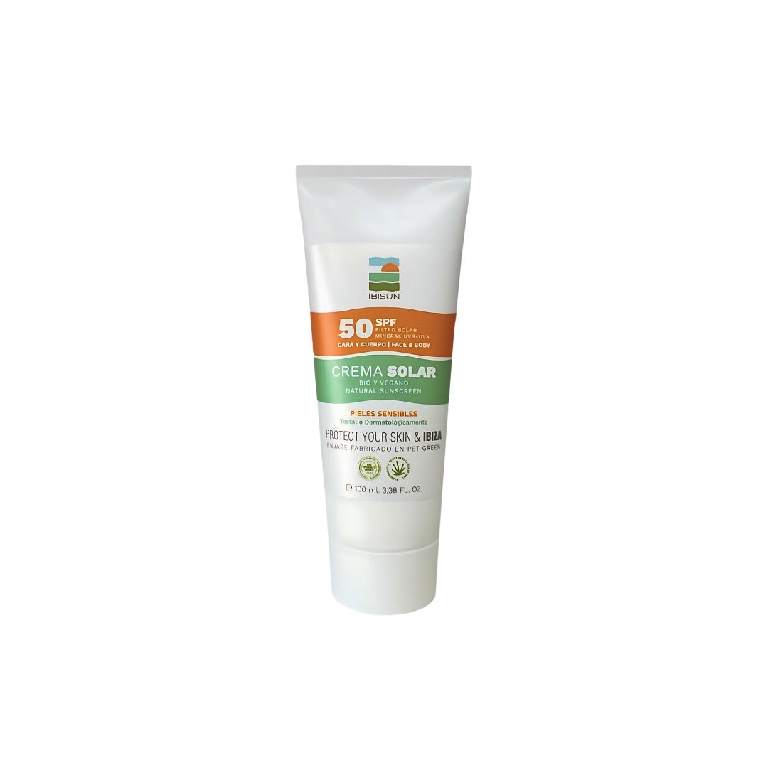 IBISUN | Natürlicher mineralischer Sonnenschutz - 50 LSF BIO VEGAN - 100ml