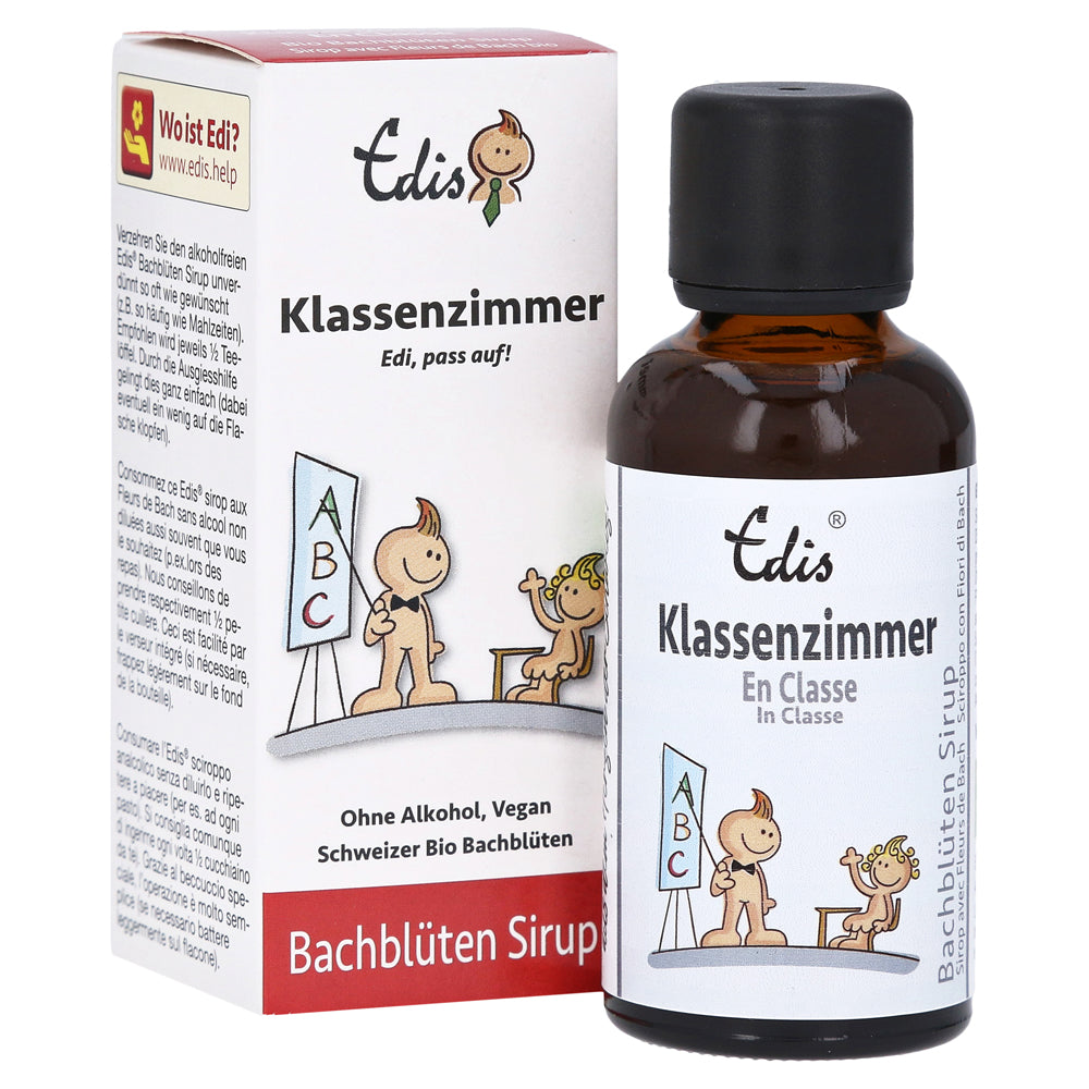 Edis Klassenzimmer Bio Bachblüten Sirup