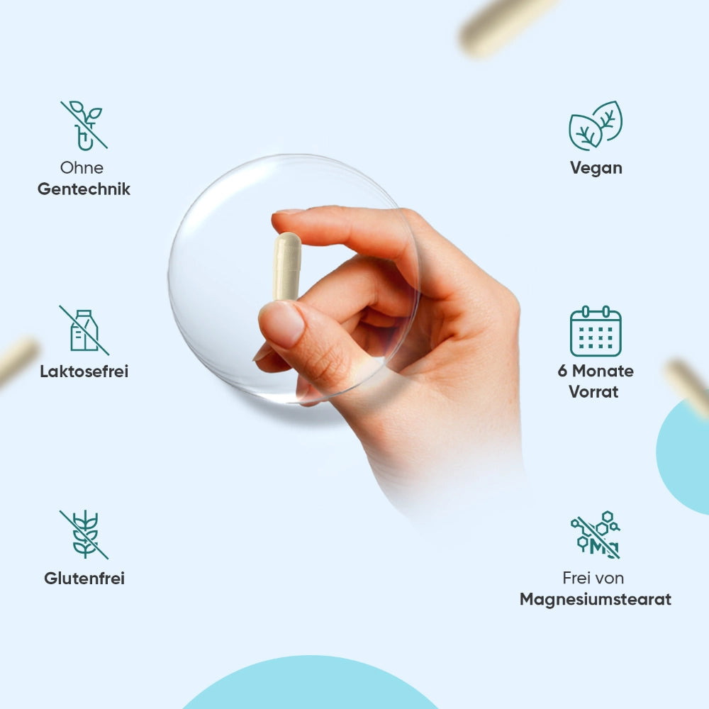 WeightWorld | L-Theanin Kapseln mit schwarzem Pfeffer und Vitamin B6 - 180 Kapseln