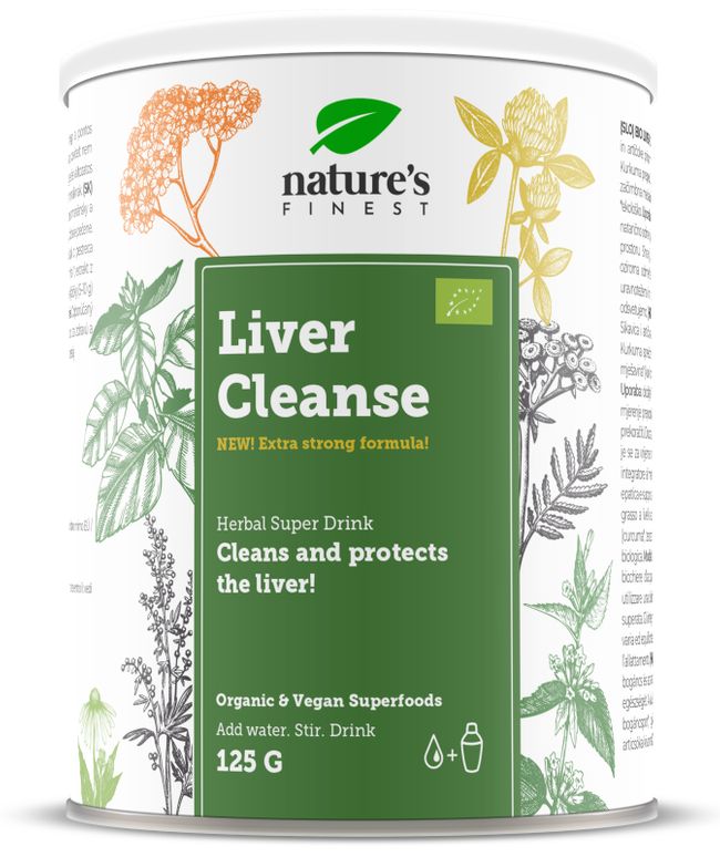 Nature's Finest I Bio Liver Cleanse I Leberreinigung mit Mariendistel und Artischocken