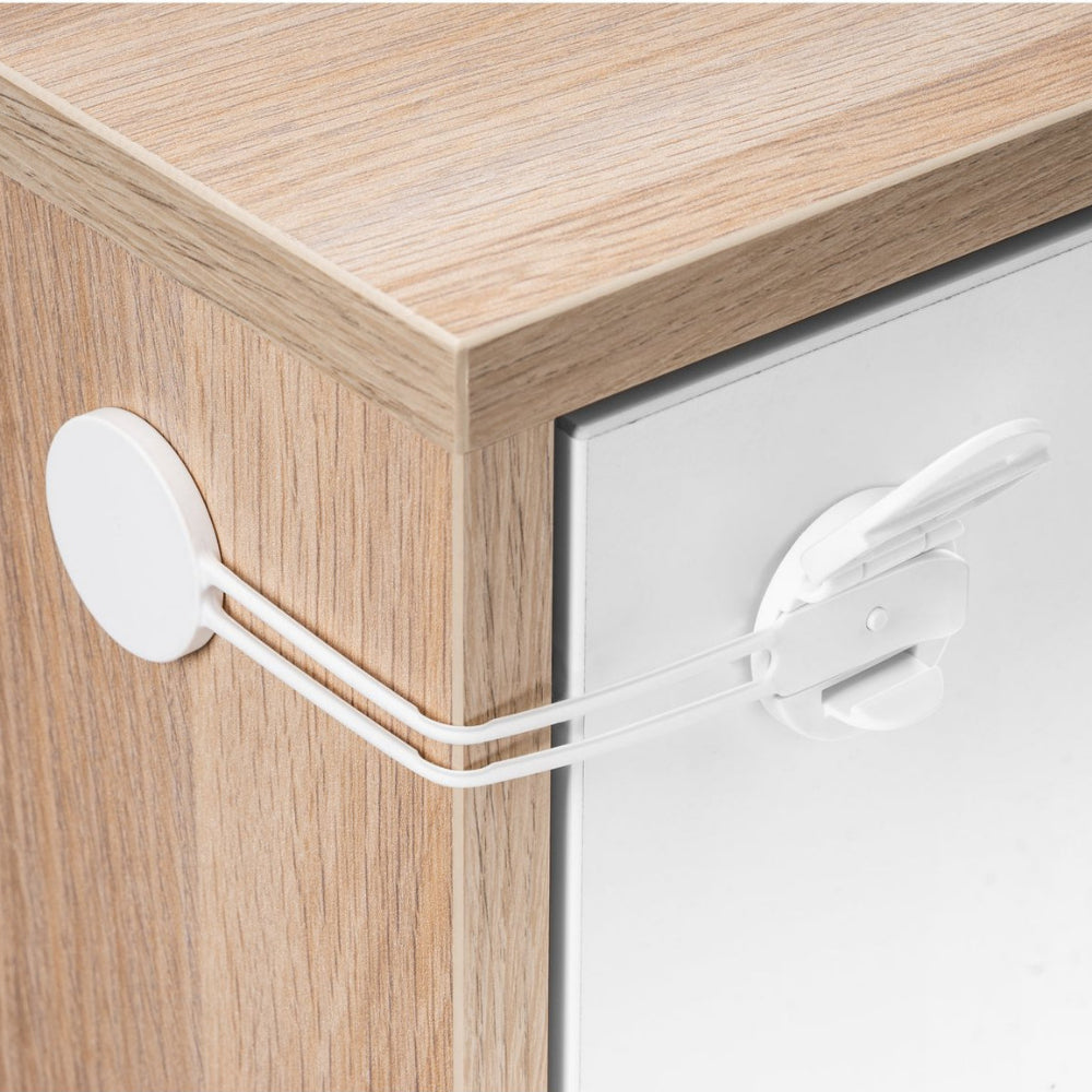 reer | Multisicherung zum Sichern von Schränken, Schubladen in Weiß