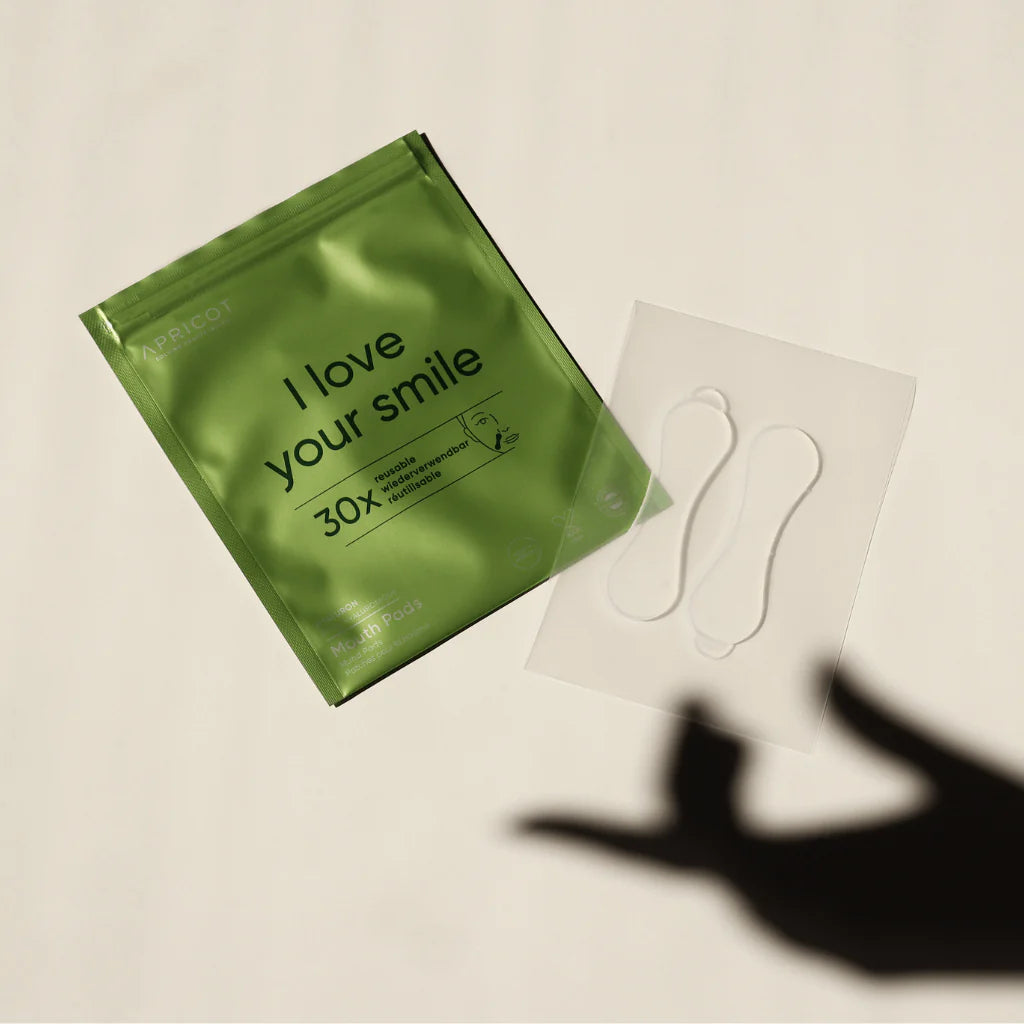 APRICOT I Mund Pads mit Hyaluron "I love your smile" - 30 Behandlungen