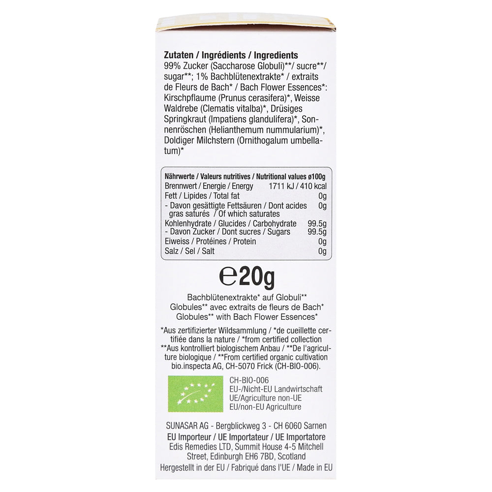 Edis Pets Five Flowers Bio Bachblüten Notfall-Globuli für Tiere